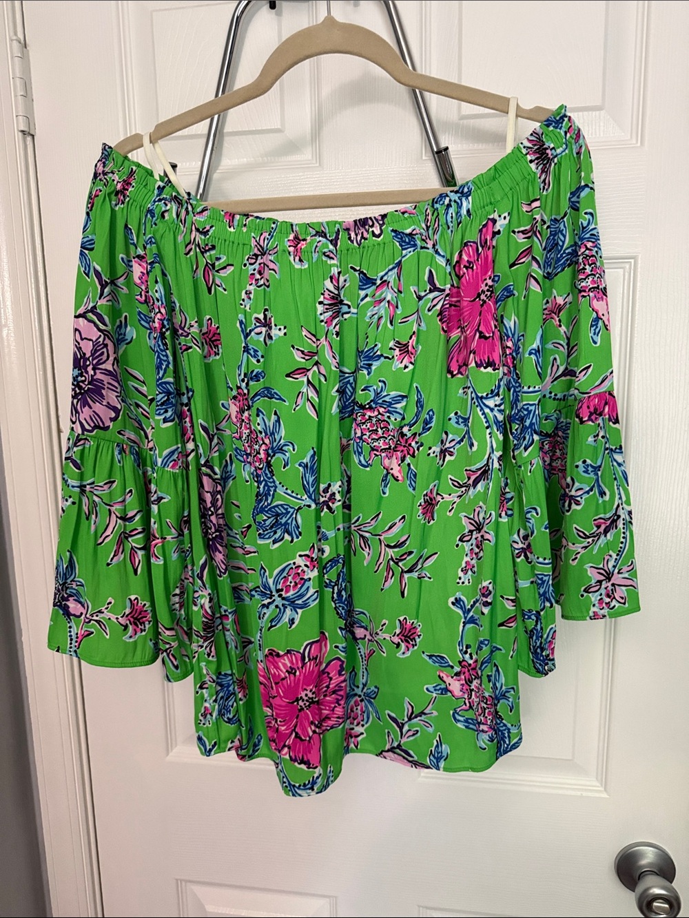 Lilly Pulitzer Nevie Off Shoulder Top